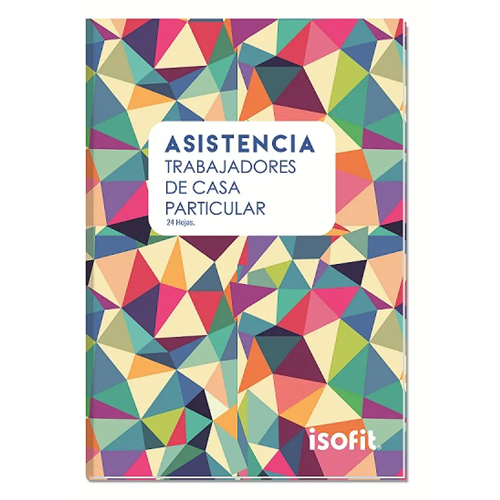 LIBRO DE ASISTENCIA ISOFIT CASA PARTICULAR 24 HOJAS