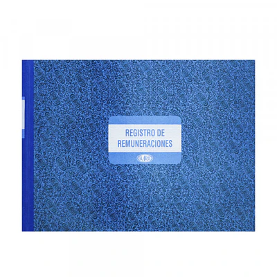 LIBRO REGISTRO REMUNERACION 50 HOJAS