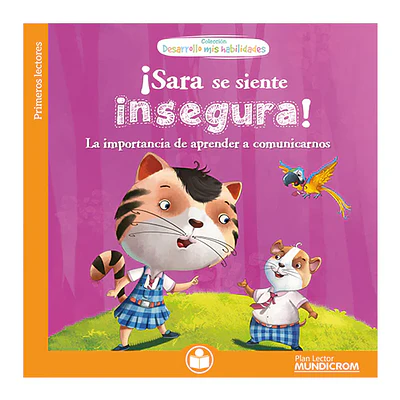 LIBRO SARA SE SIENTE INSEGURA