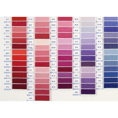 HILOS DE BORDAR DMC - DIFERENTES COLORES