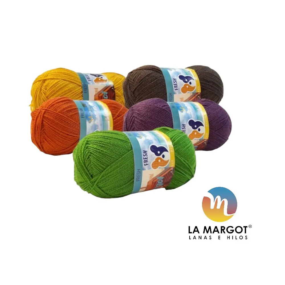 HILO TEJER FRESH 100 GRAMOS - COLORES 
