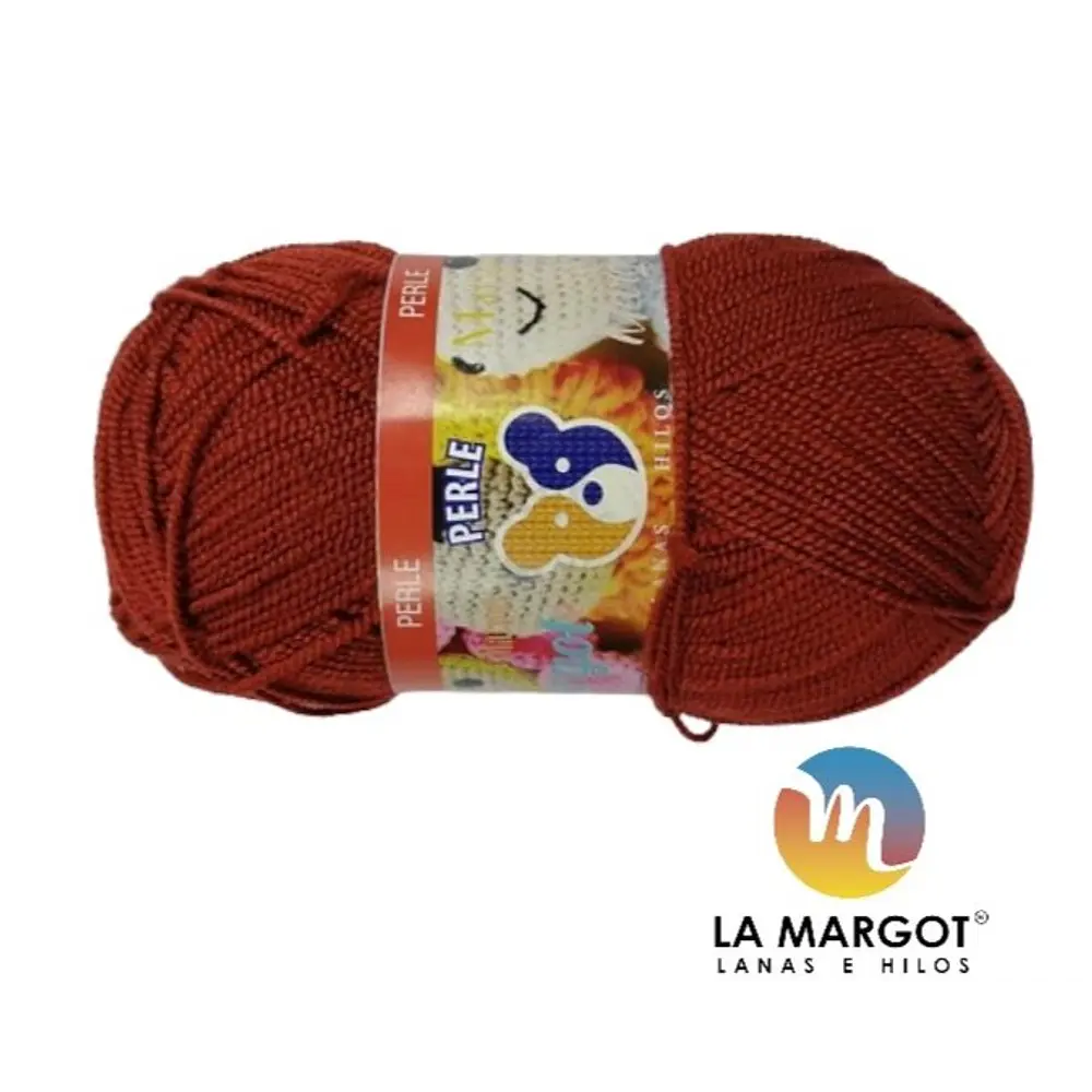 HILO TEJER PERLÉ 100 GRAMOS - DIFERENTES COLORES