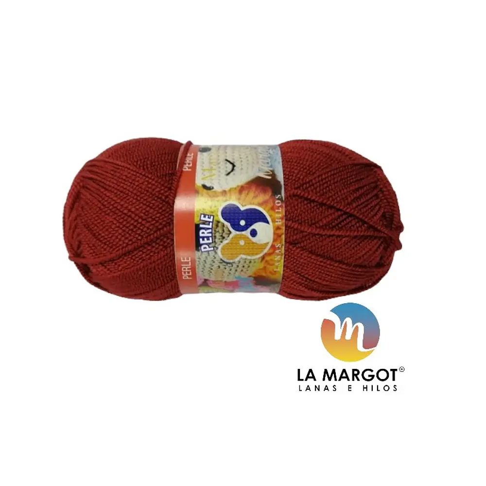 HILO TEJER PERLÉ 100 GRAMOS - DIFERENTES COLORES