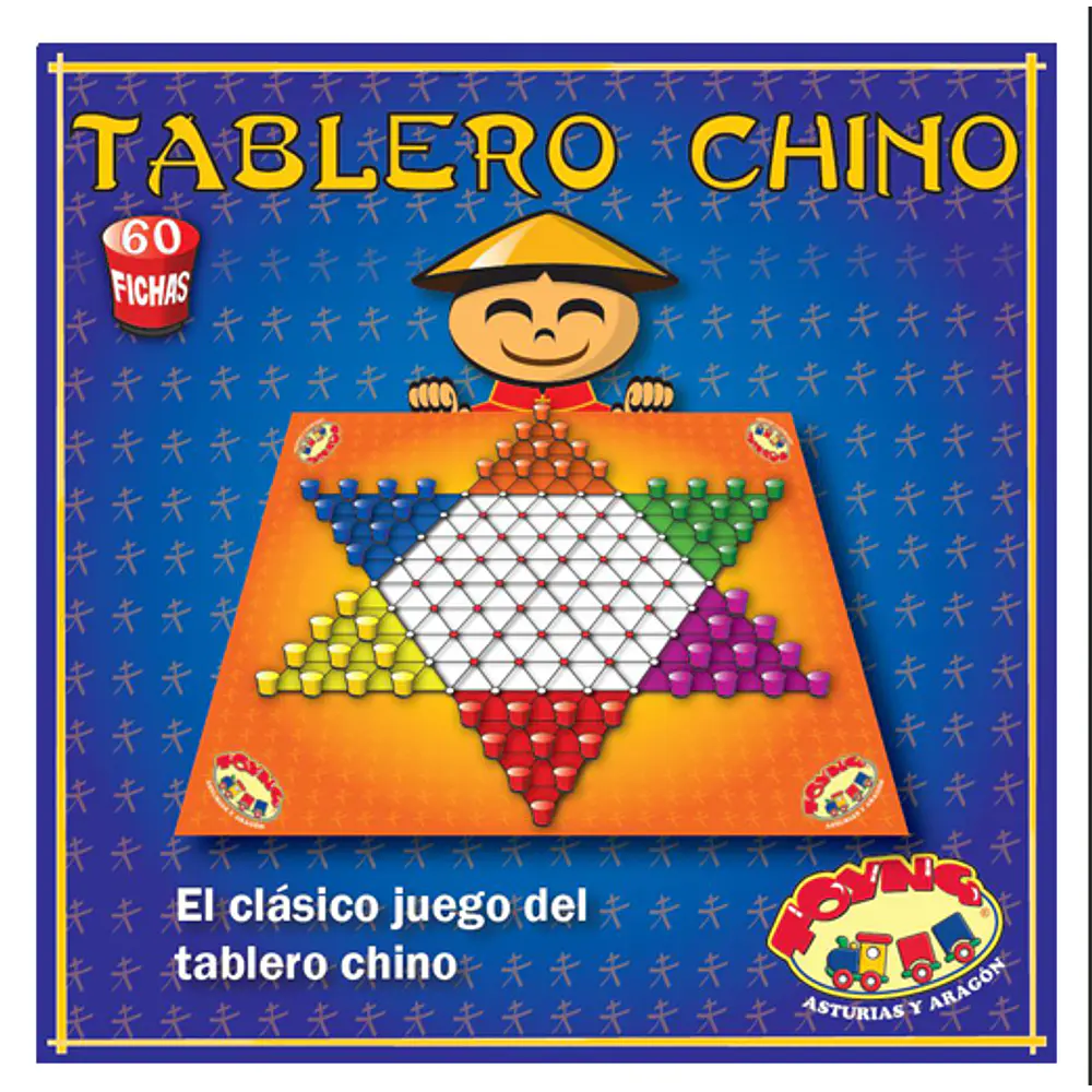JUEGO DE SALON TABLERO CHINO 60 PIEZAS
