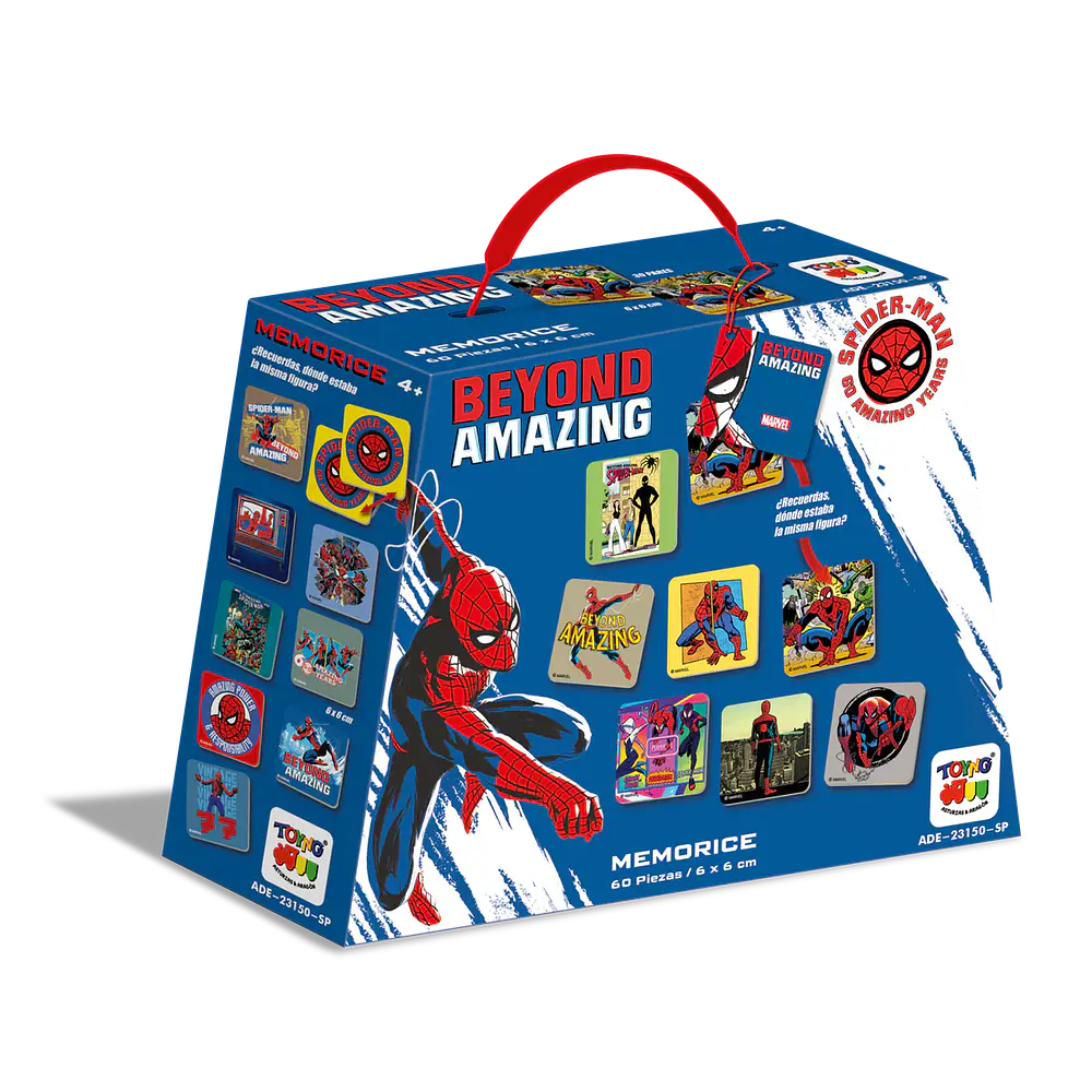JUEGO MEMORICE 60 PIEZAS SPIDERMAN BEYOND