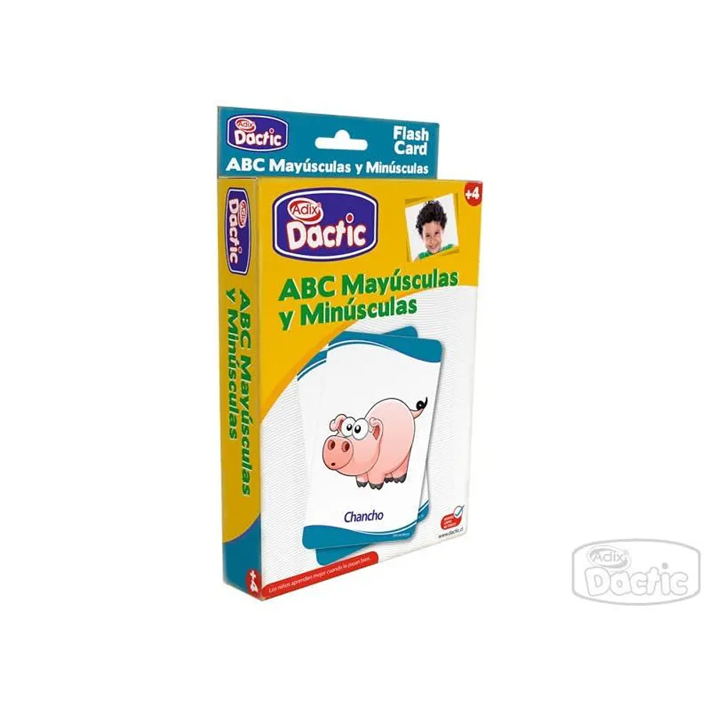 LAMINA ABC MAYUSCULA MINUSCULA DACTIC