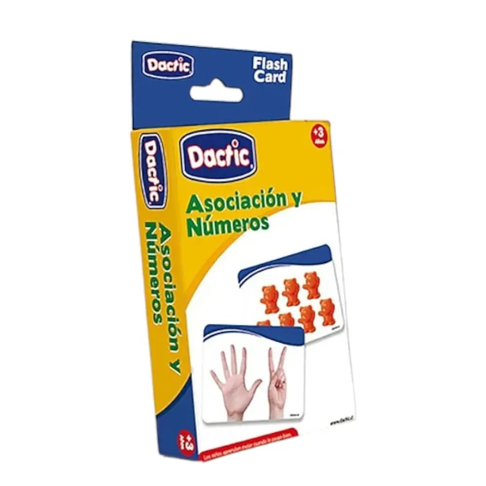 LAMINA ASOCIAR NUMERO DACTIC