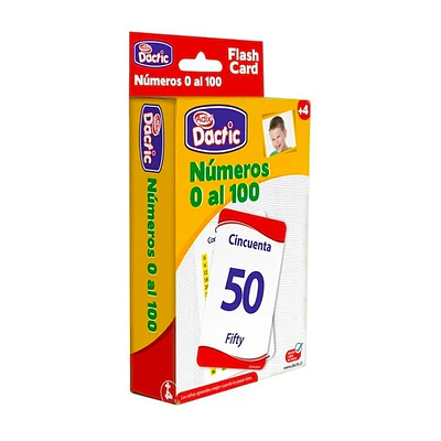 LAMINA DACTIC NUMEROS 0 AL 100