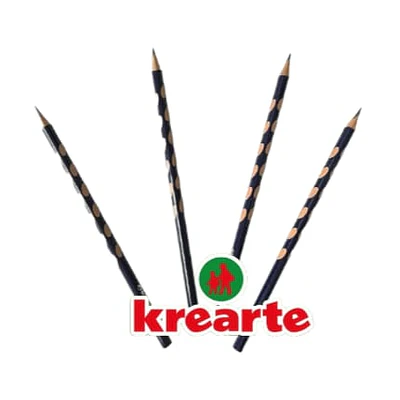 LAPIZ GRAFITO N°2  MULTIGRIP TRIANGULAR - KREARTE