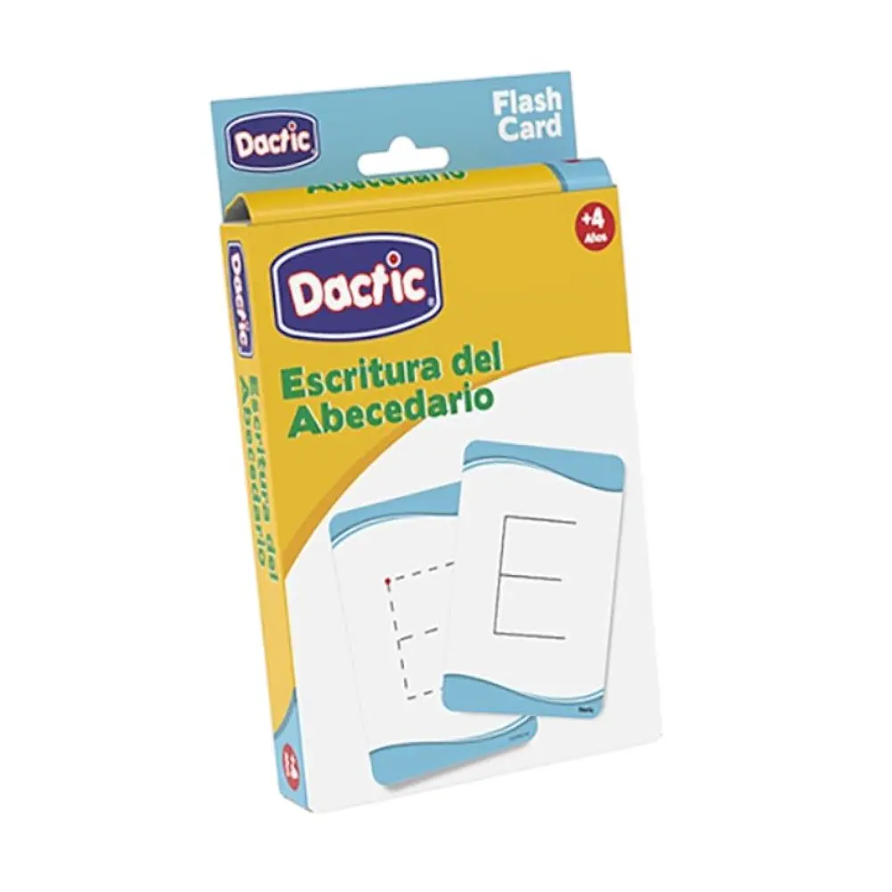 LAMINA ESCRITURA ABECEDARIO DACTIC