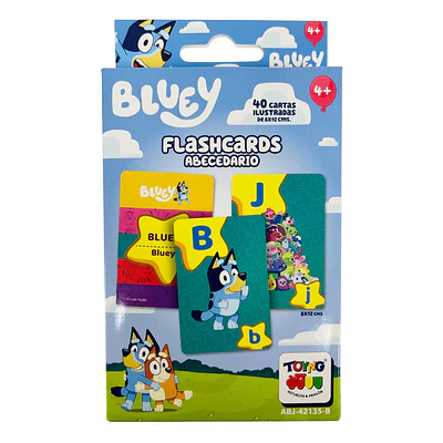 LAMINA FLASHCARD ABECEDARIO BLUEY