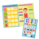 LÁMINA MAGNÉTICA INGLÉS