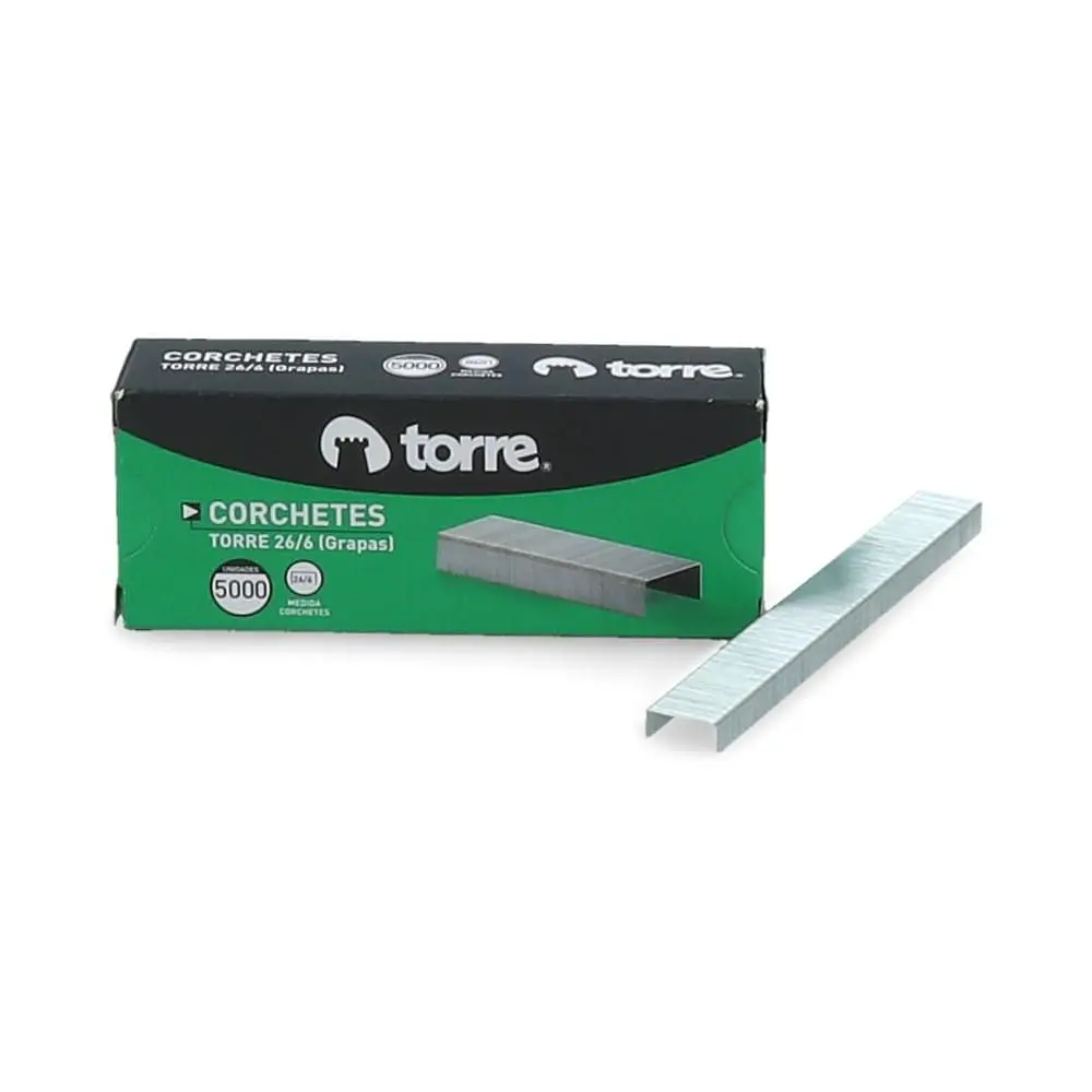 CORCHETES TORRE 26/6 - 5000 UNIDADES