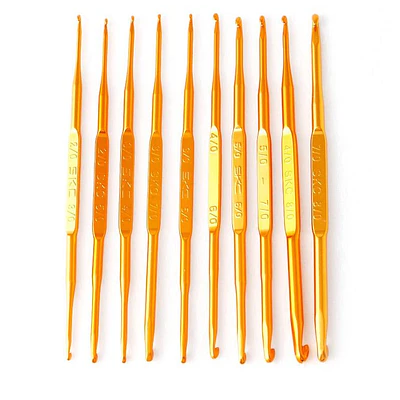 CROCHET DORADO DOBLE - DIFERENTES MEDIDAS