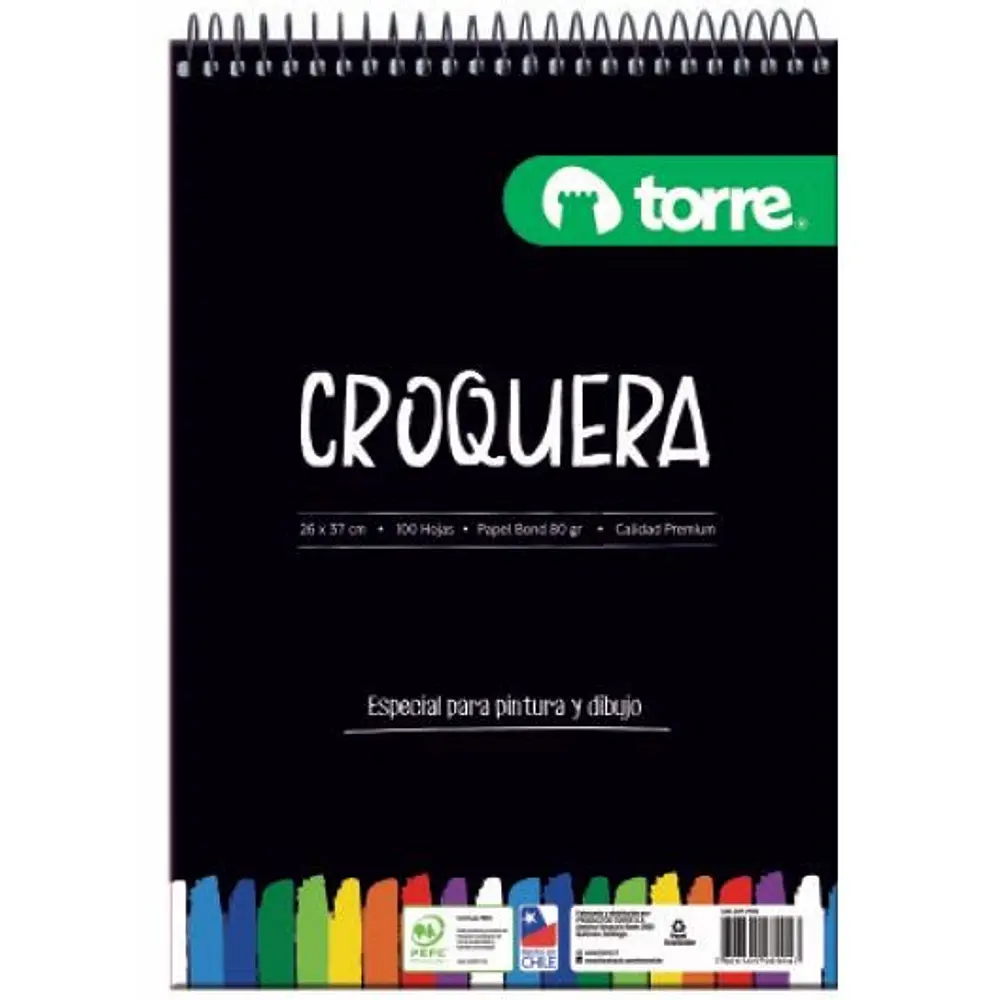 CROQUERA 26X37 100 HOJAS IMAGIA