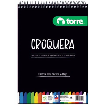CROQUERA 26X37 100 HOJAS IMAGIA
