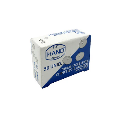 CHINCHE PLATEADO 50 UNIDADES