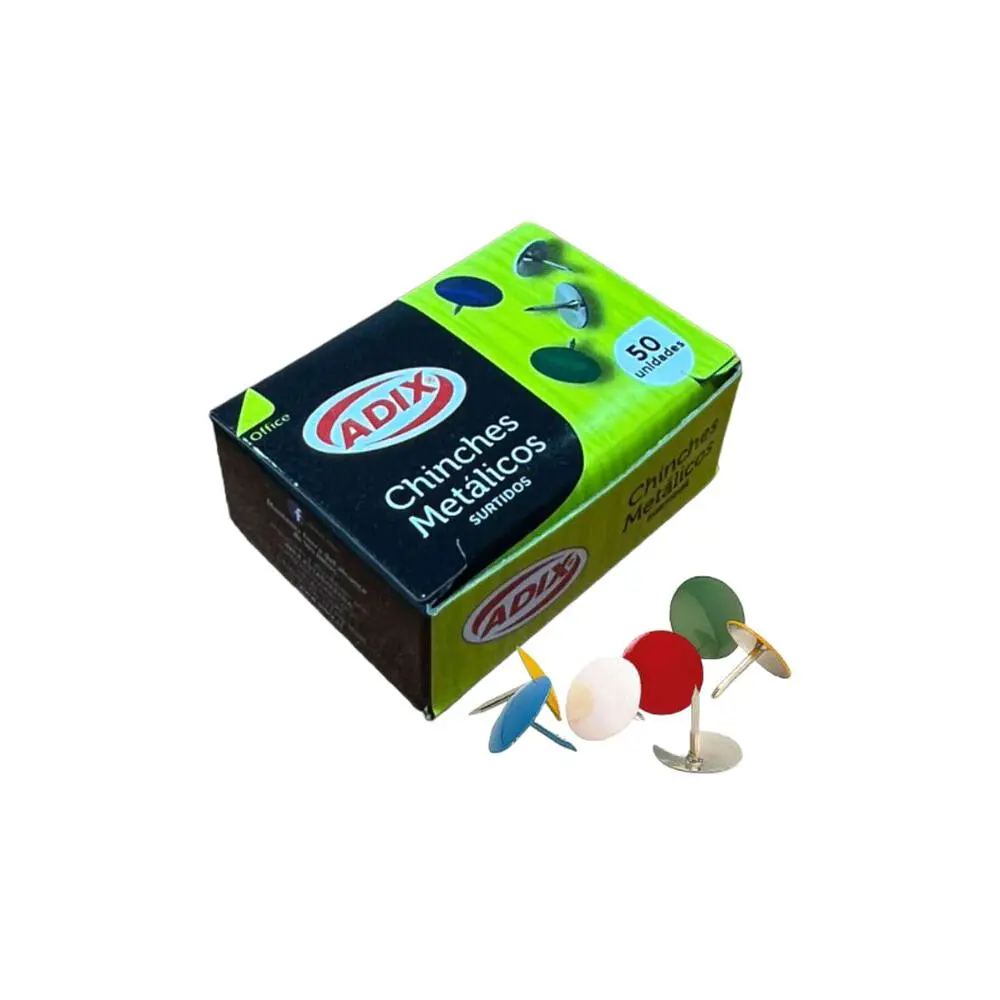 CHINCHES COLORES 50 UNIDADES