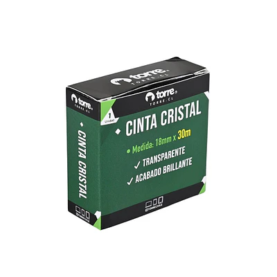 CINTA CRISTAL UNIDAD 18MMx30M