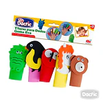 TITERES PARA DEDOS GOMA EVA 5 UNIDADES