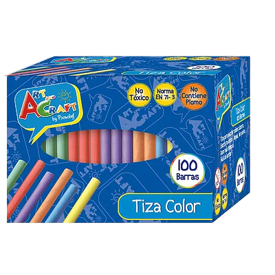 TIZA COLOR 100 UNIDADES
