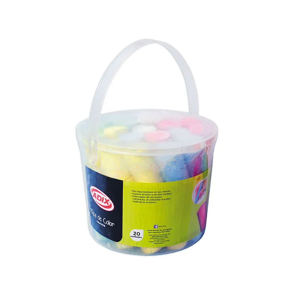 TIZA COLOR JUMBO ADIX