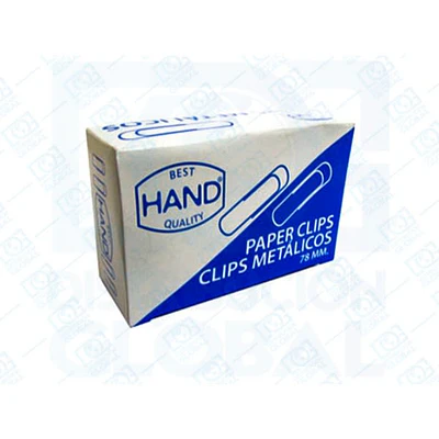 CLIPS METAL 78MM. 50 UNIDADES - HAND