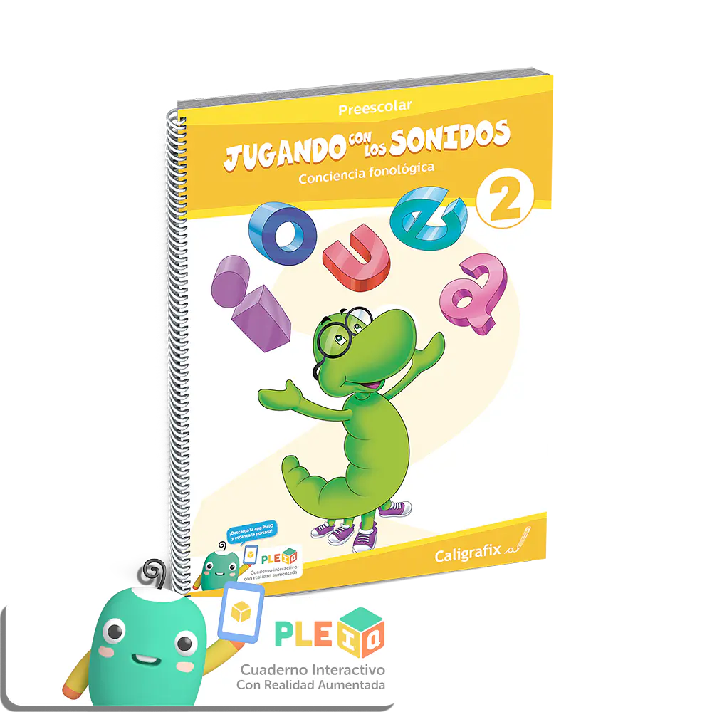 CUADERNO CALIGRAFIX JUGANDO CON LOS SONIDOS N°2