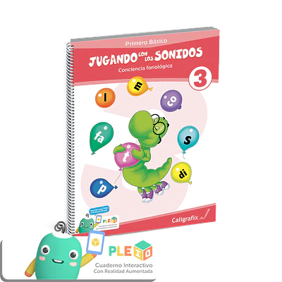 CUADERNO CALIGRAFIX JUGANDO CON LOS SONIDOS N°3