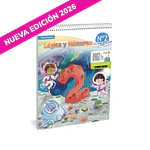 CUADERNO CALIGRAFIX LÓGICA Y NÚMEROS N°2