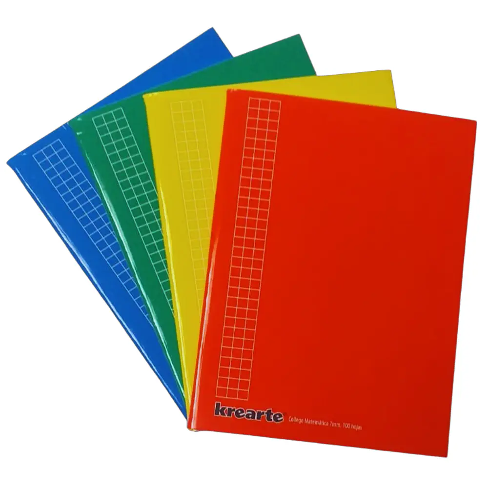 CUADERNO COLLEGE 100 HOJAS 7MM.