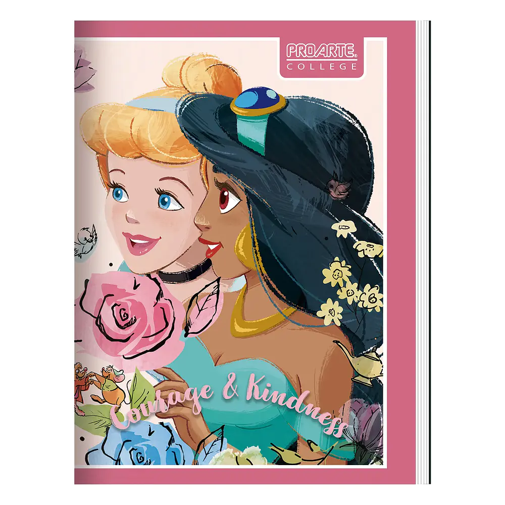 CUADERNO COLLEGE 7MM 80HJS PRINCESAS