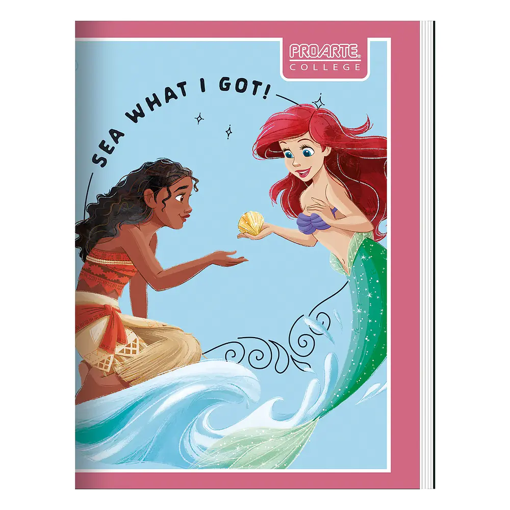 CUADERNO COLLEGE 7MM 80HJS PRINCESAS