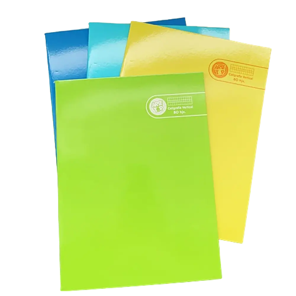 CUADERNO COLLEGE 80 HOJAS CALIGRAFIA VERTICAL LISO