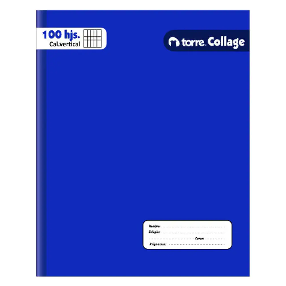 CUADERNO COLLEGE CALIGRAFIA VERTICAL