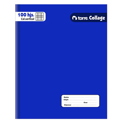 CUADERNO COLLEGE CALIGRAFIA VERTICAL