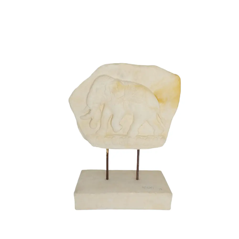 PLACA ELEFANTE C/BASE YESO/ZIÑA