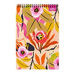 CROQUERA OFICIO FLORAL 80 HOJAS