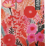 CROQUERA OFICIO FLOWERS DOBLE ESPIRAL 80 HJS.