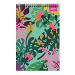 CROQUERA OFICIO FLORAL 80 HOJAS