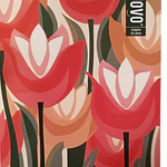 CROQUERA OFICIO FLOWERS DOBLE ESPIRAL 80 HJS.