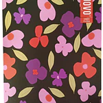 CROQUERA OFICIO FLOWERS DOBLE ESPIRAL 80 HJS.