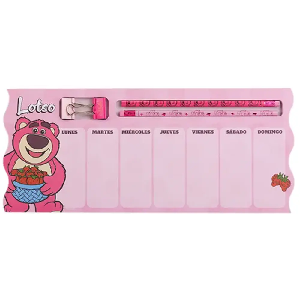 PLANNER SEMANAL MAW LOTSO