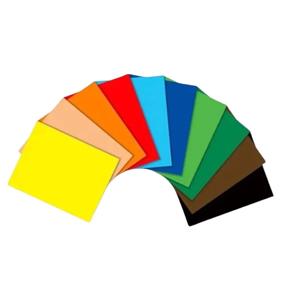 PLIEGO DE CARTULINA - DIFERENTES COLORES