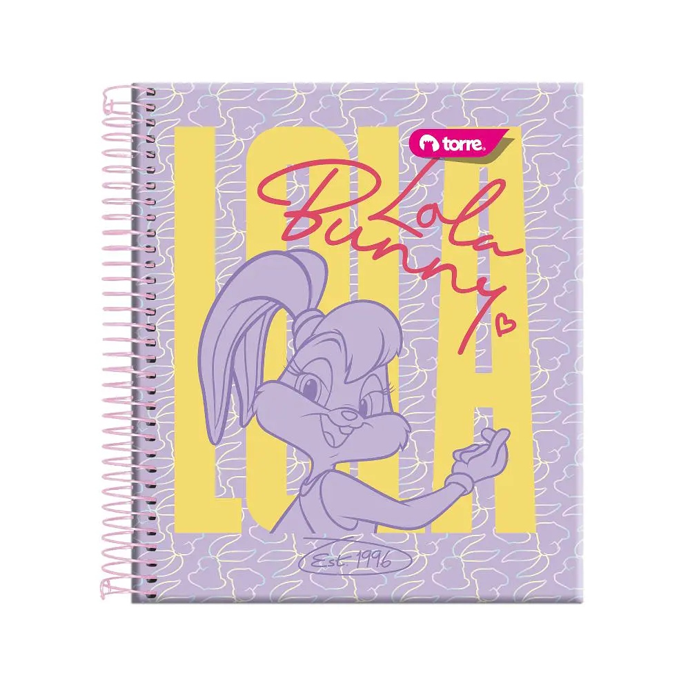 CUADERNO BOOK 150 HJS 7MM LOLA BUNNY 