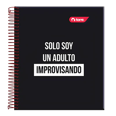 CUADERNO BOOK 150 HOJAS 7MM FRASES