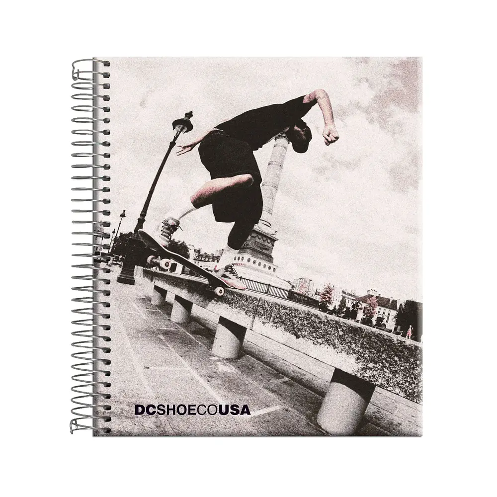 CUADERNO BOOK 150 HOJAS 7MM DC SKATE