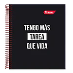 CUADERNO BOOK 150 HOJAS 7MM FRASES