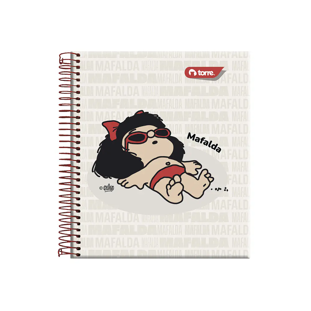 CUADERNO BOOK 15O HJS 7MM MAFALDA