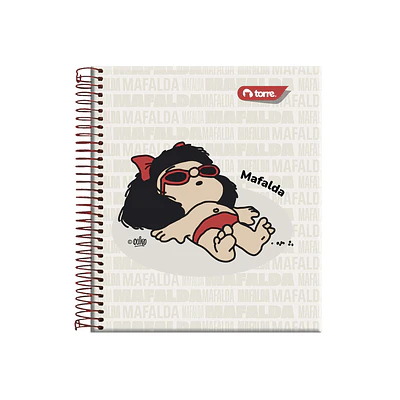 CUADERNO BOOK 15O HJS 7MM MAFALDA
